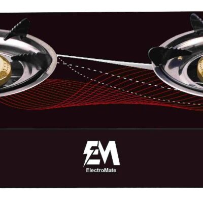 Cooker 2 burner Top Glass