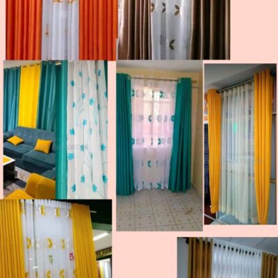 Curtains with heavy duty shears