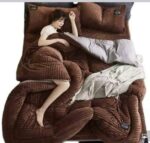 Heavy velvet fleece blankets