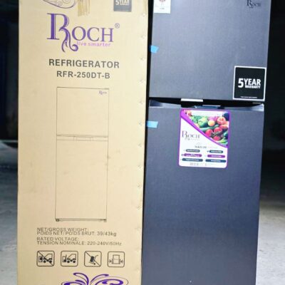 197 litres Roch RFR-250-dt-b double door NO FROST